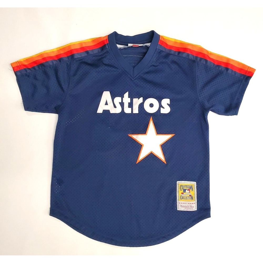 Mitchell & Ness Nolan Ryan #34 Houston Astros MLB Baseball Jersey Size 40 M - Picture 2 of 12